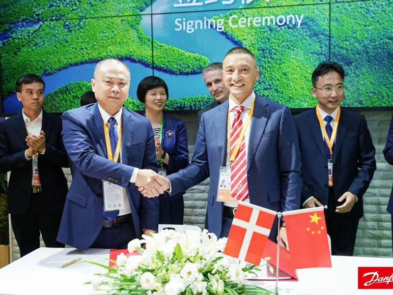 戰(zhàn)略合作丨丹佛斯傳動與嘉興水務(wù)集團(tuán)合作簽約儀式圓滿舉行！